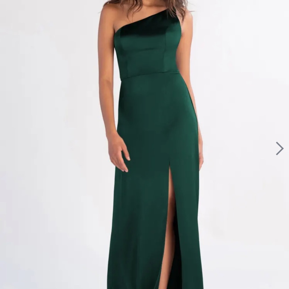 Emerald Green Jenny Yoo Bridesmaid Dress WORN ONCE